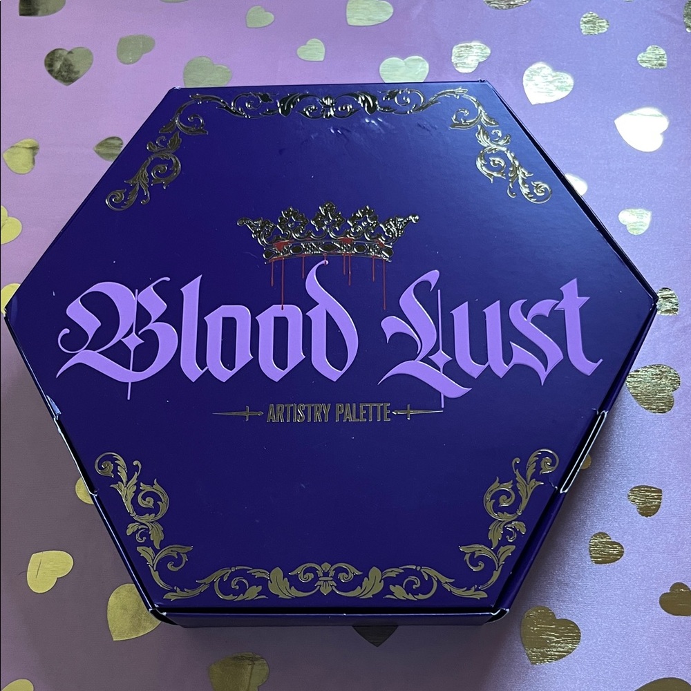 Jeffree Star Blood Lust Artistry Palette - Purple and Gold